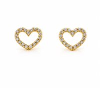 Orecchini Donna in Oro giallo Zircone Vidali Gioielli OROR-20-34
